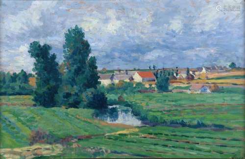 Maximilien LUCE (1858-1941). Moulineux, La Campagn…