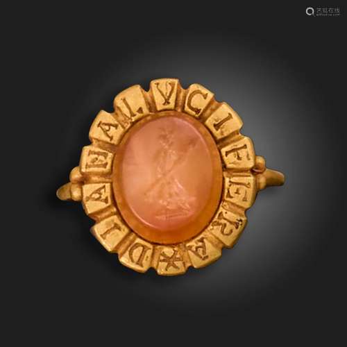 A Roman carnelian intaglio depicting the goddess Diana, c.2n...