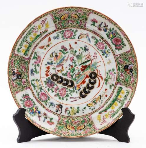 Chinese Export Porcelain Dish, 19th C.