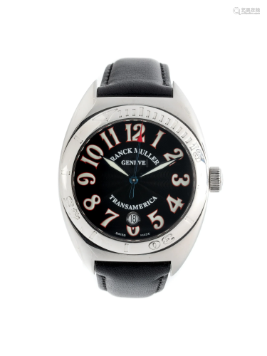 FRANCK MULLER, STAINLESS STEEL LIMITED EDITION REF. 2000 SC ...