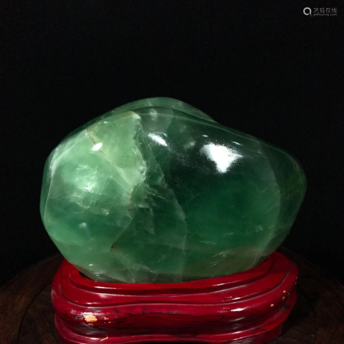 Natural Green Crystal Original Stone