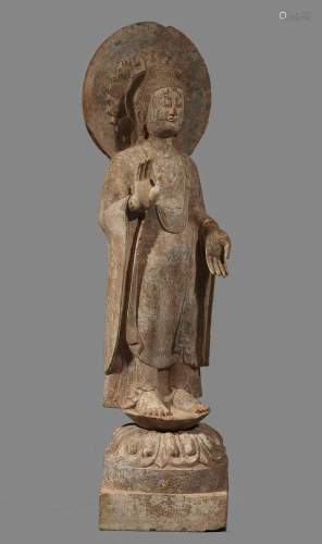 Stone Buddha of Northern Wei Dynasty