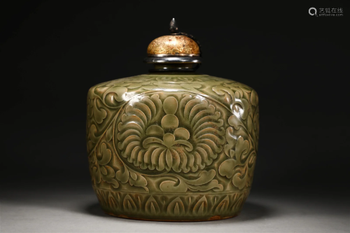 Celadon vase of Song Dynasty