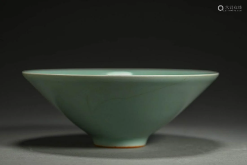 Longquan cup in Song Dynasty