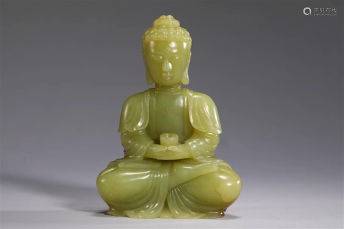 Topaz Buddha in Qing Dynasty