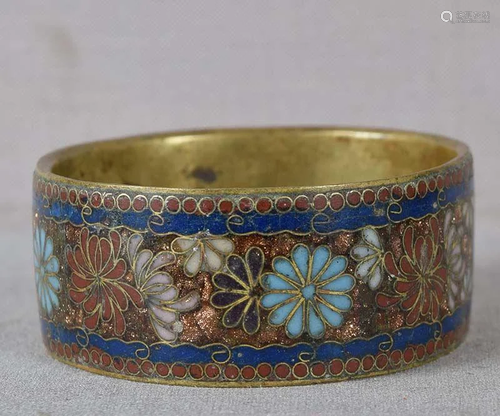 1890s Meiji Japanese CLOISONNE NAPKIN RING