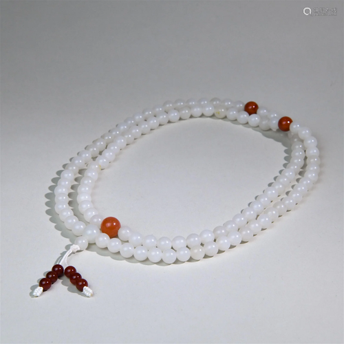 A Chinese Jade Necklace