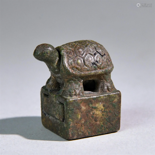 A Chinese Bronze Seal