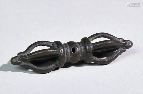 A Chinese Bronze Vajra