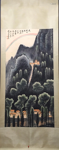 A Chinese Scroll Painting