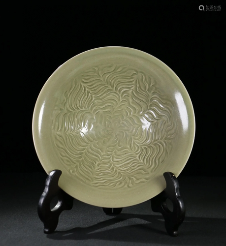 A Chinese Celadon Glazed Porcelain Bowl