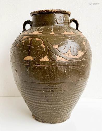 Chinese Henan Large Ceramic Vessel