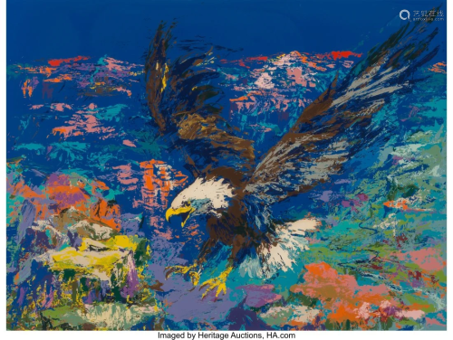 LeRoy Neiman (American, 1921-2012) Bald Eagle Se