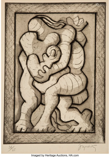 Jacques Lipchitz (French, 1891-1973) The Family,