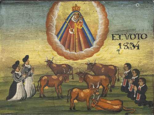 Ex Voto -- 19th century votive