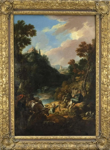 French painter 1st h. 18th c.,