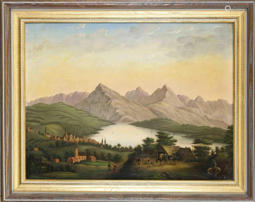 Anonymous painter c. 1850, vie