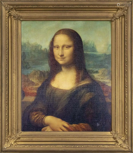 Facsimile after the Mona Lisa