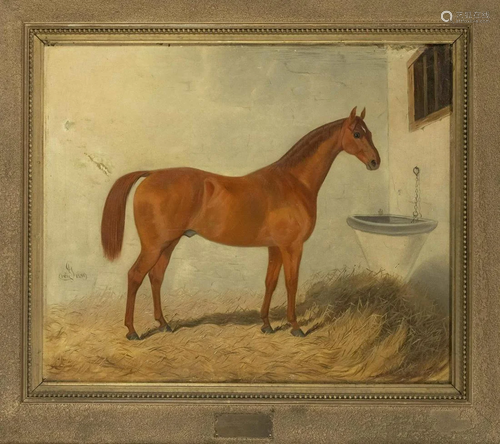 Monogramist GA, horse painter