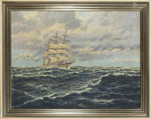 H. MÃ¼nch, marine painter 1st h