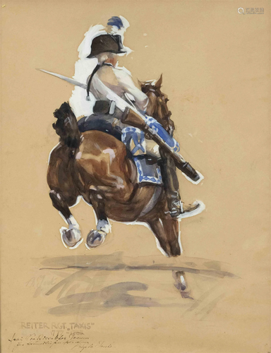 Angelo Jank (1868-1940), Rider