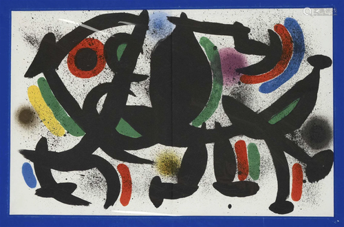 Joan Miro (1893-1983), color l