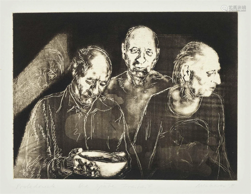 Set of four etchings 2nd half