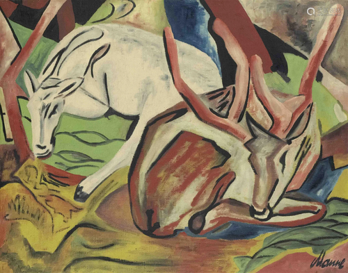 Franz Marc (1880-1916), copy a