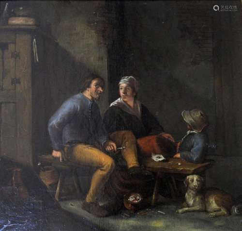 FOLLOWER OF FRANS VAN MIERIS THE ELDER (1635-1681) PEASANT F...