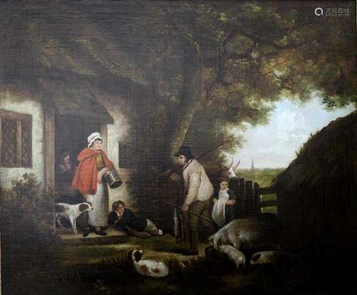 AFTER GEORGE MORLAND (1763-1804) THE WARRENER (THE SPORTSMAN...