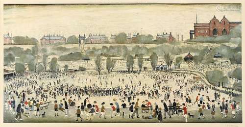 AFTER LAURENCE STEPHEN LOWRY, RA (1887-1976) PEEL PARK (1944...