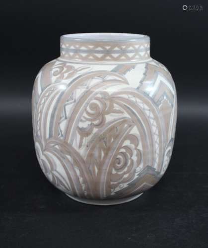 CARTER STABLER ADAMS - LARGE POOLE POTTERY VASE a large vase...