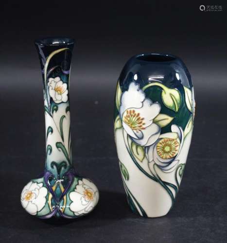 MOORCROFT TRIAL VASE - JAPANESE ANEMONIE a modern trial vase...