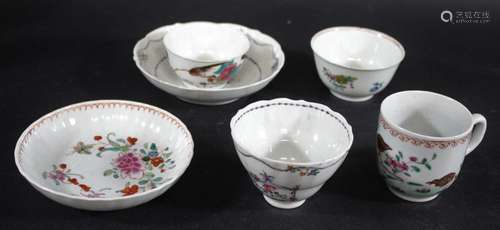 CHINESE PORCELAIN COFFEE CUP probably 18thc, in a variation ...