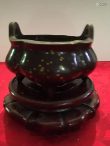 A Bronze Incense Burner