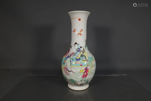 A Wonderful Rose Character Vase