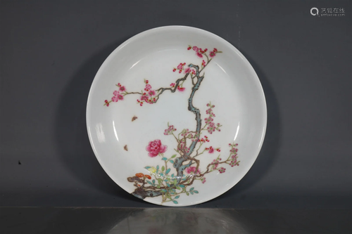 A Lovely Famille Rose Flower Bowl