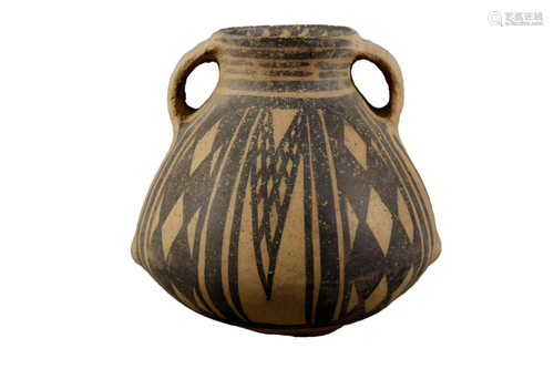 A Painted Pottery 'Banshan Type' Jar