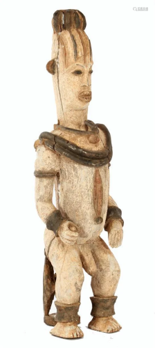 Wooden statue, Urhobo