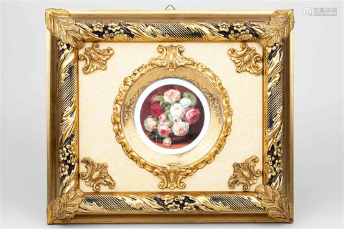 FRENCH PORCELAIN PAINTING, 20TH CENTURY