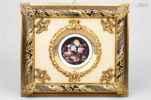 FRENCH PORCELAIN PAINTING, 20TH CENTURY