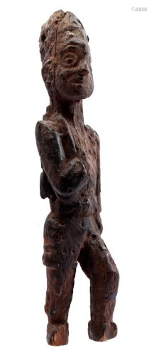 Wooden ceremonial statue, Mambila "Colon"
