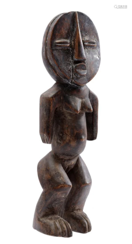 Wooden fertility figurine, Africa ca. 1950