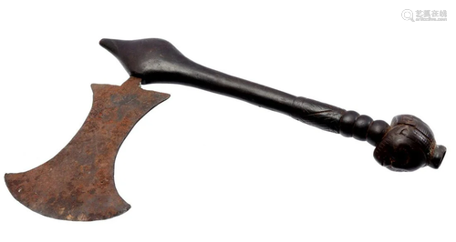 Ceremonial axe, Africa ca. 1960