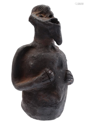 Ceramic ceremonial figurine, Mambila, Africa