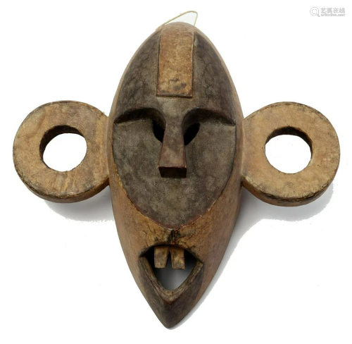 Wooden mask, DR Congo