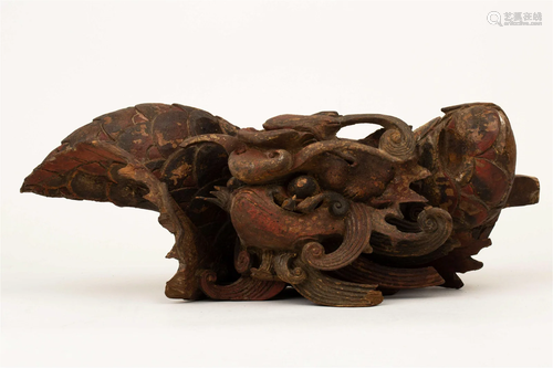 WOOD CARVING, QING DYNASTY