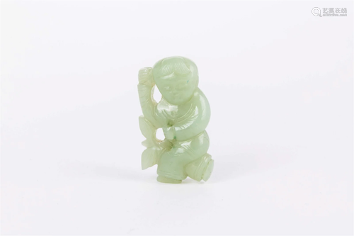 JADE CARVING, LATE QING/REPUBLIC OF CHINA