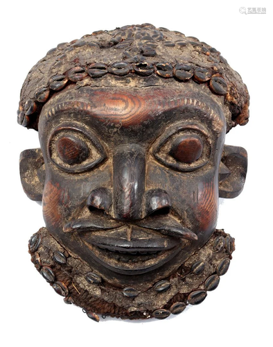 Wooden mask, Cameroon, Bamileke