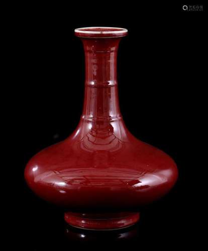 Porcelain Sang de Boeuf vase